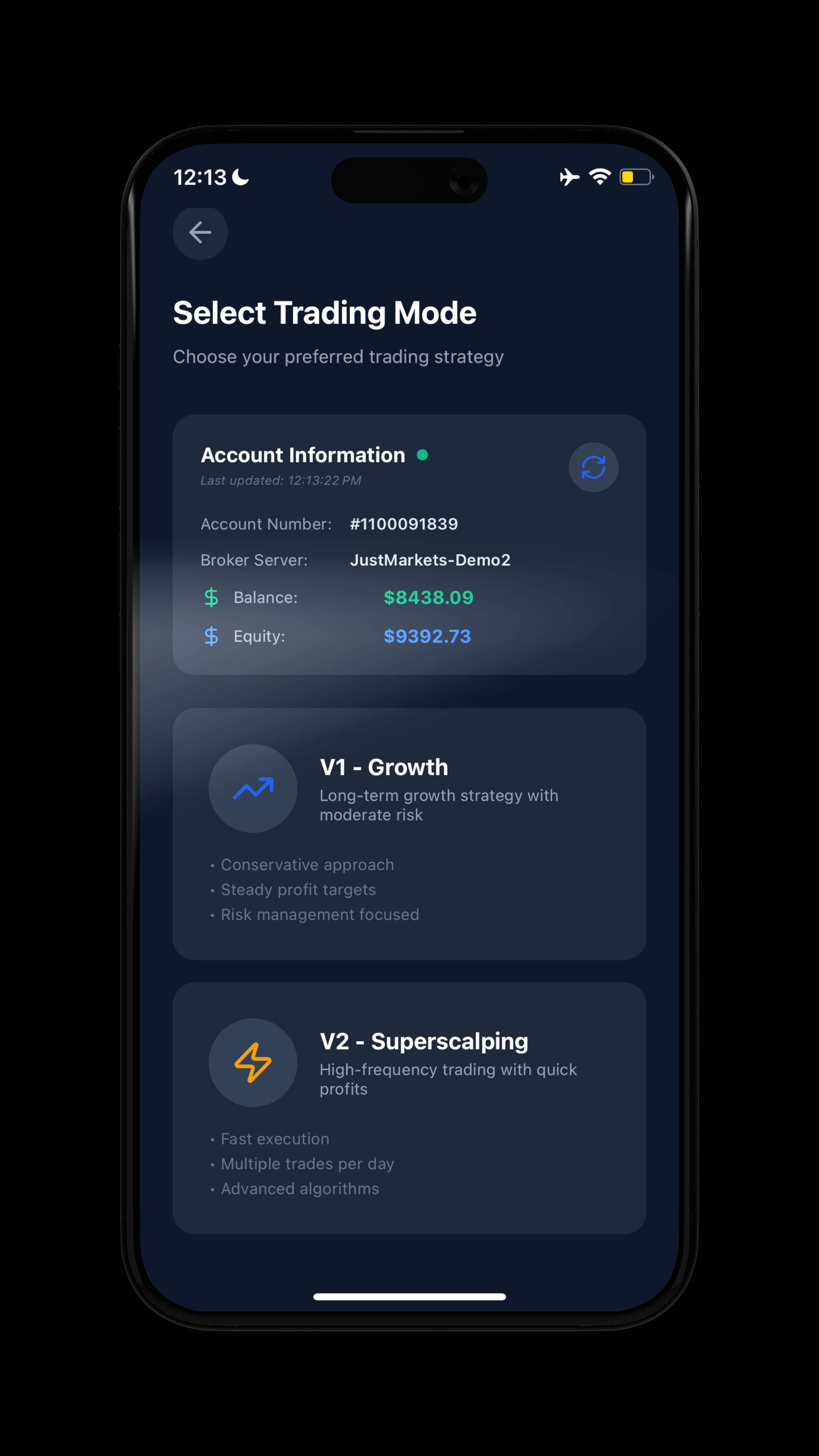 Mamba Trading App